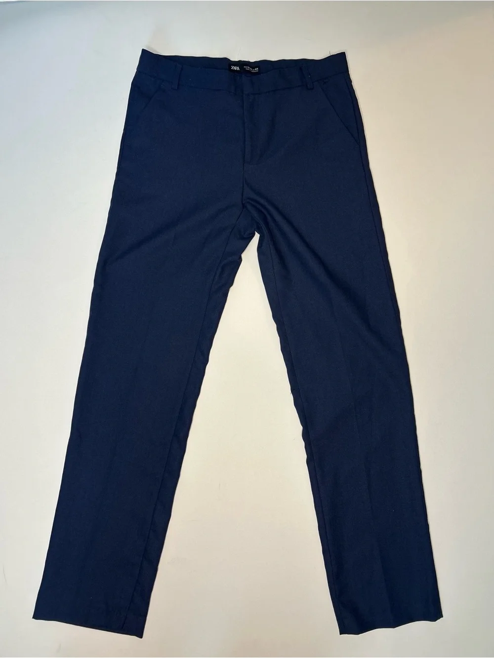 Zara Kids Teen Navy Blue Tailored Dress Pants Size 13-14 / 164 Petite XS